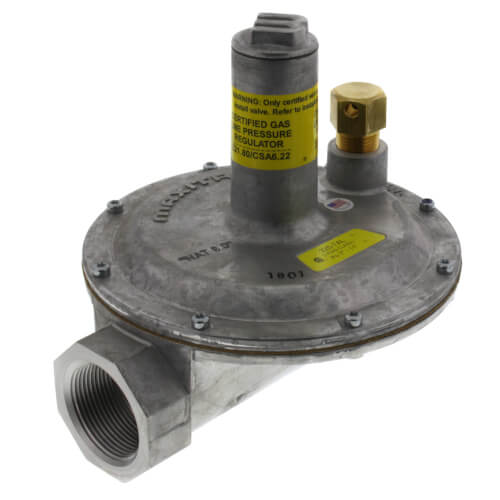 1-1/2" Lever Acting Gas Regulator w/ Vent Limiter (1,250,000 BTU)