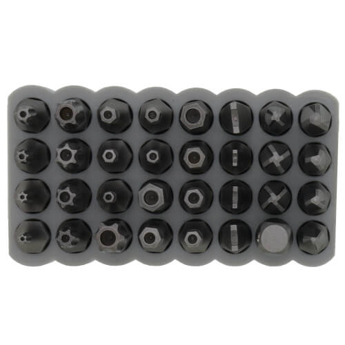 32 Piece Tamperproof Bit Set
