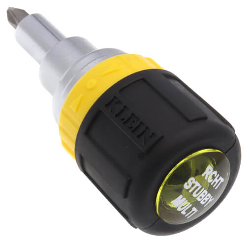 6-in-1 Ratcheting Screwdriver, Stubby, Ph, Sl, Nut Bits 5 6-in-1 Ratcheting Screwdriver, Stubby, Ph, Sl, Nut Bits