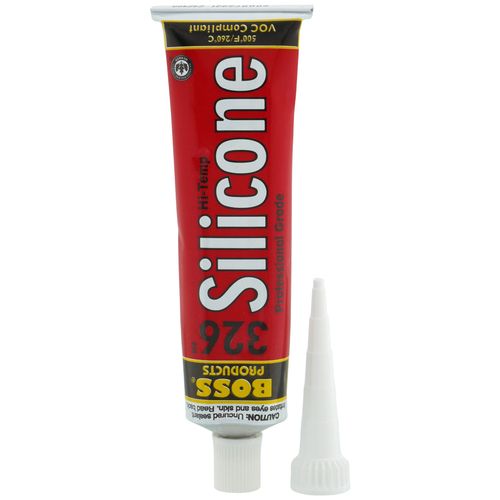 Hi-Temp Red Silicone Sealant (3 oz. Blister Card), 32620-RHEEM