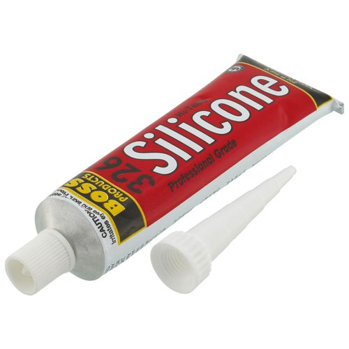 Hi-Temp Red Silicone Sealant (3 oz. Blister Card), 32620-RHEEM