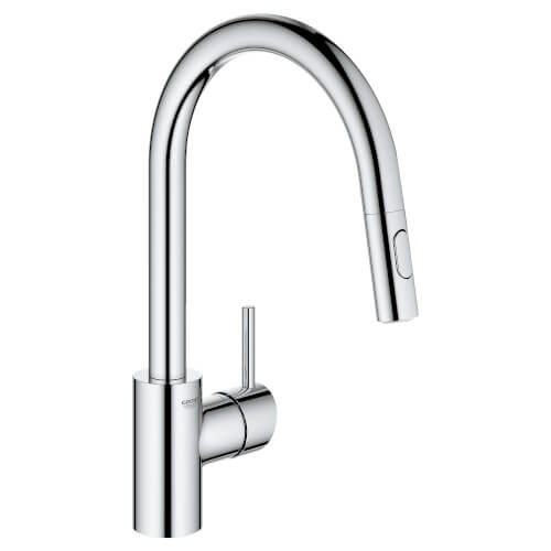 Concetto Single-Handle Pull-Down Kitchen Faucet Dual Spray 1.75 GPM (StarLight Chrome)