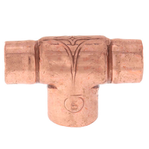 3/8" x 3/8" x 1/2" CxCxC Bullhead Tee