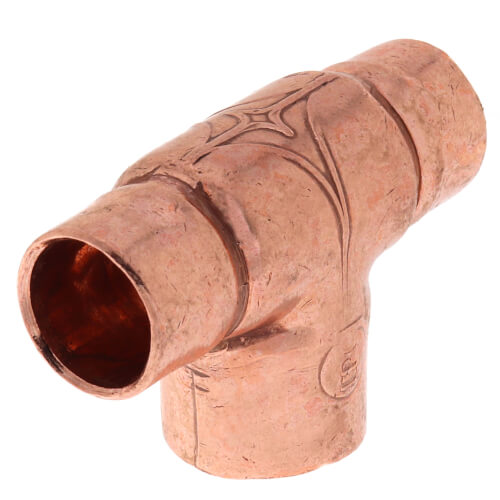 3/8" x 3/8" x 1/2" CxCxC Bullhead Tee