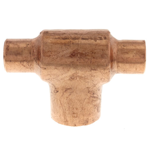 1/2" x 1/2" x 1" CxCxC Bullhead Tee