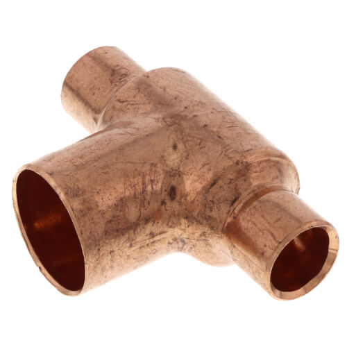 1/2" x 1/2" x 1" CxCxC Bullhead Tee