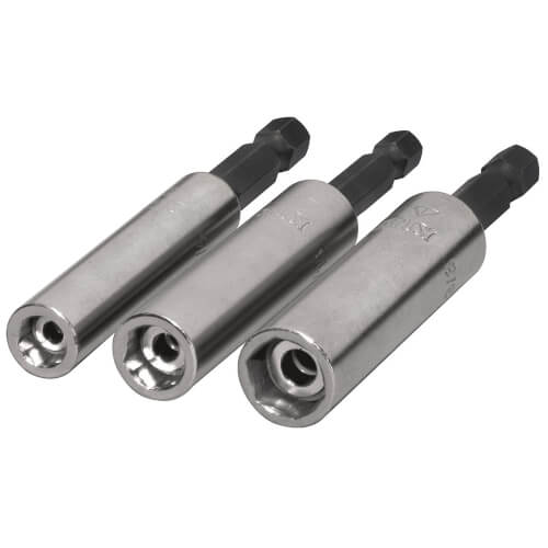 3 Pack Magnetic Power Nut Driver Set (1/4\