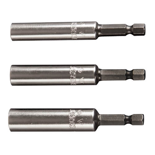 3 Pack Magnetic Power Nut Driver Set (1/4\