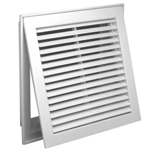 18" x 18" (Wall Opening Size) Steel Return Air Filter Grille (96AFB2 Series)