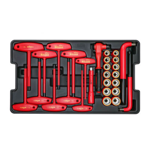 80-Piece Master Electrician's Insulated Tools Set In Rolling Hard Case 4 80-Piece Master Electrician's Insulated Tools Set In Rolling Hard Case
