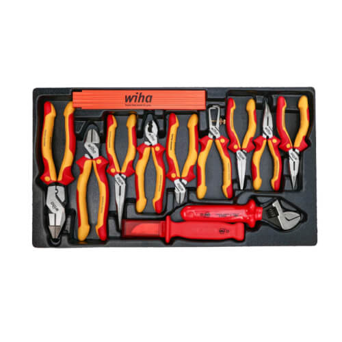 80-Piece Master Electrician's Insulated Tools Set In Rolling Hard Case 6 80-Piece Master Electrician's Insulated Tools Set In Rolling Hard Case