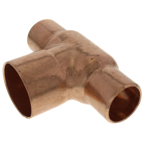 1" x 1" x 1-1/2" CxCxC Bullhead Tee