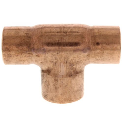 1-1/4" x 1-1/4" x 1-1/2" CxCxC Bullhead Tee