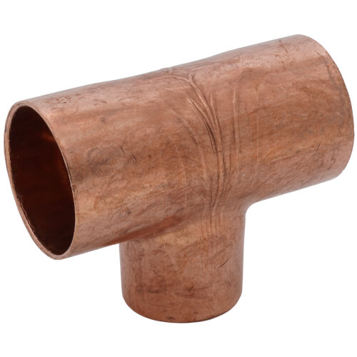 1-1/4" x 1-1/4" x 1" CxCxC Reducing Tee