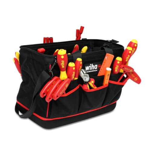 50-Piece Master Electrician's Insulated Tool Set In Canvas Tool Bag