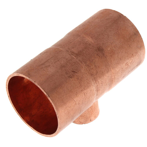 1-1/4" x 1-1/4" x 1/2" CxCxC Reducing Tee