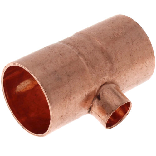 1-1/4" x 1-1/4" x 1/2" CxCxC Reducing Tee