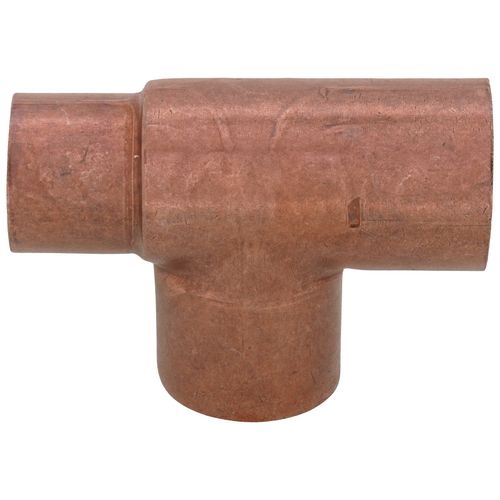 1-1/4" x 1" x 1-1/4" CxCxC Reducing Tee