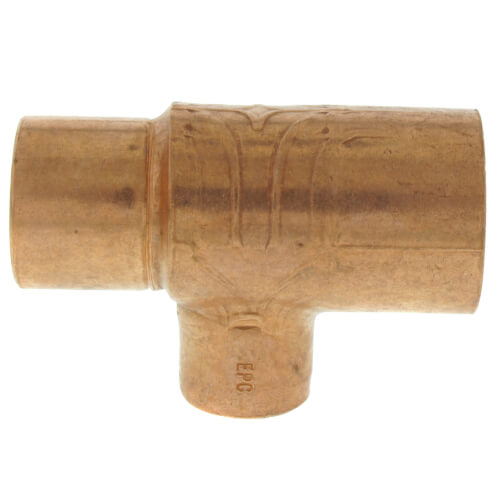 1-1/4" x 1" x 3/4" CxCxC Reducing Tee
