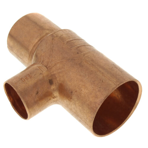 1-1/4" x 1" x 3/4" CxCxC Reducing Tee