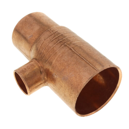 1-1/4" x 1" x 1/2" CxCxC Reducing Tee