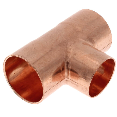 1-1/2" x 1-1/2" x 1-1/4" CxCxC Reducing Tee