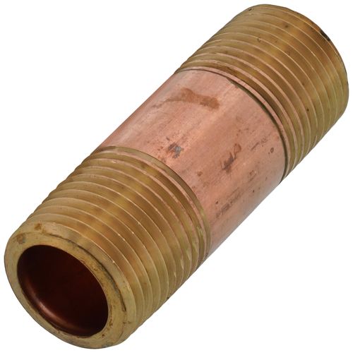1/2" x 2-1/4" Brass Nipple (Lead Free)