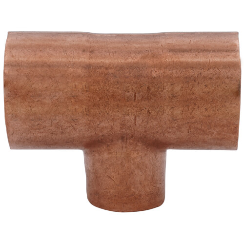 1-1/2" x 1-1/2" x 1" CxCxC Reducing Tee