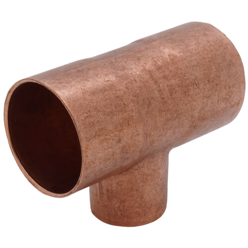 1-1/2" x 1-1/2" x 1" CxCxC Reducing Tee