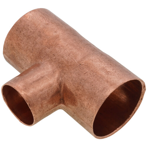 1-1/2" x 1-1/2" x 1" CxCxC Reducing Tee