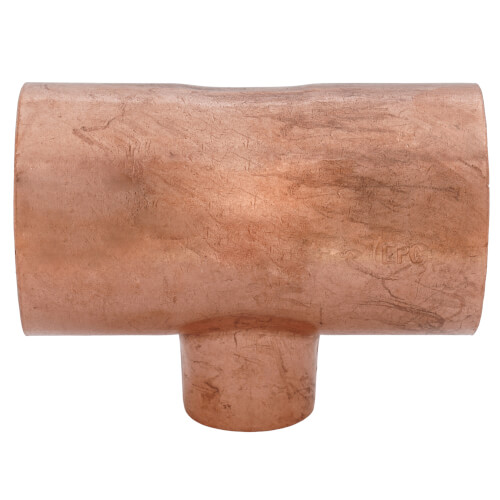 1-1/2" x 1-1/2" x 3/4" CxCxC Reducing Tee