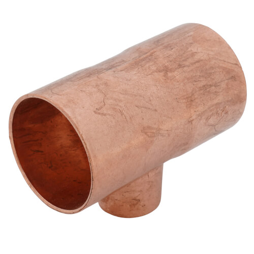 1-1/2" x 1-1/2" x 3/4" CxCxC Reducing Tee