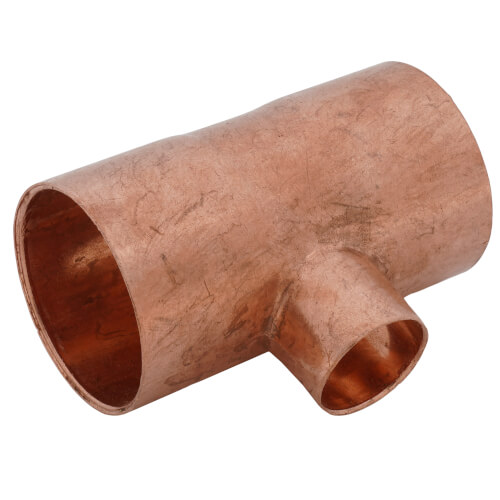 1-1/2" x 1-1/2" x 3/4" CxCxC Reducing Tee