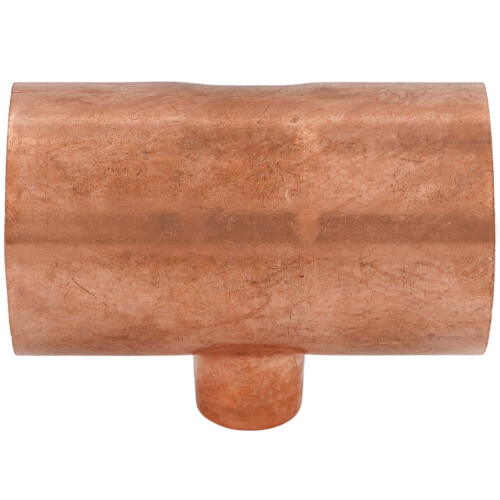 1-1/2" x 1-1/2" x 1/2" CxCxC Reducing Tee