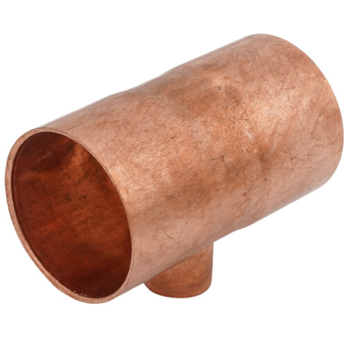 1-1/2" x 1-1/2" x 1/2" CxCxC Reducing Tee