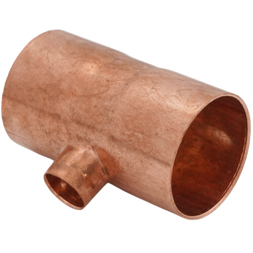 1-1/2" x 1-1/2" x 1/2" CxCxC Reducing Tee