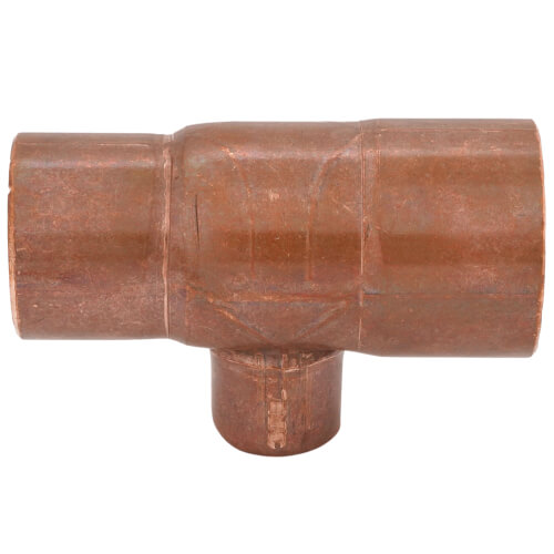 1-1/2" x 1-1/4" x 3/4" CxCxC Reducing Tee