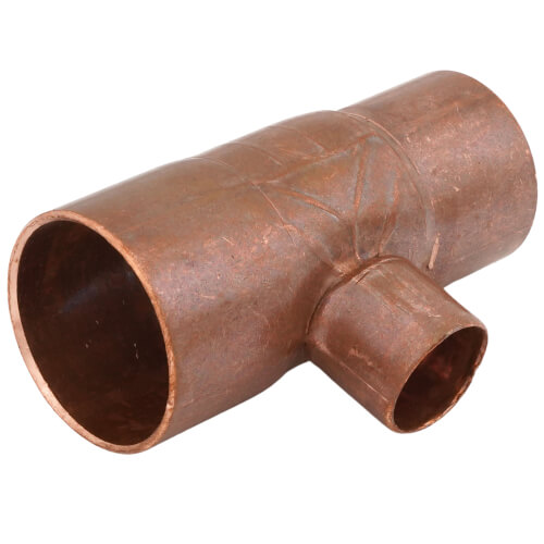 1-1/2" x 1-1/4" x 3/4" CxCxC Reducing Tee