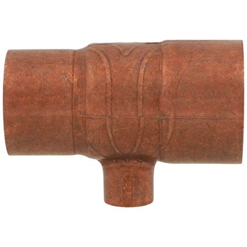 1-1/2" x 1-1/4" x 1/2" CxCxC Reducing Tee