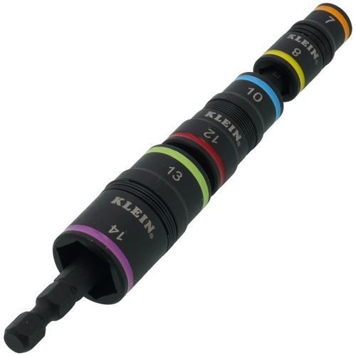 6-in-1 Impact Rated Flip Socket Set, Metric