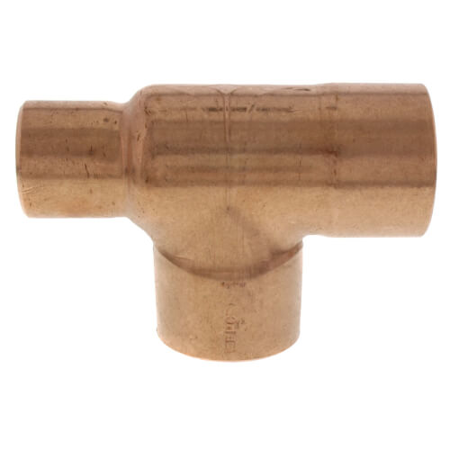 1-1/2" x 1" x 1-1/2" CxCxC Reducing Tee