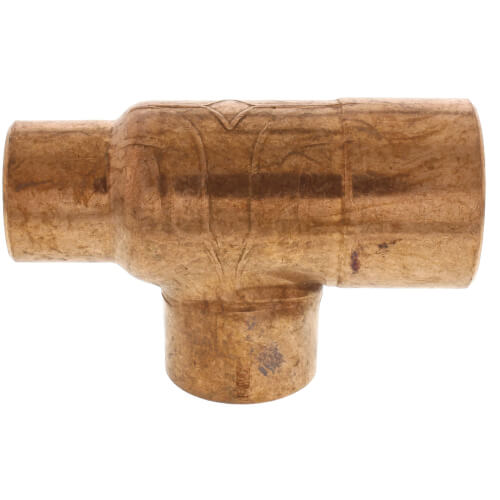 1-1/2" x 1" x 1-1/4" CxCxC Reducing Tee