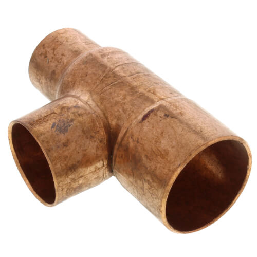 1-1/2" x 1" x 1-1/4" CxCxC Reducing Tee