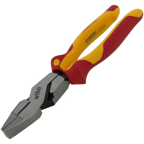 9-1/2" Insulated High Leverage NE Lineman's Pliers 3 9-1/2" Insulated High Leverage NE Lineman's Pliers