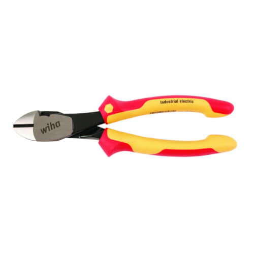 8" Insulated Industrial High Leverage Diagonal Cutters