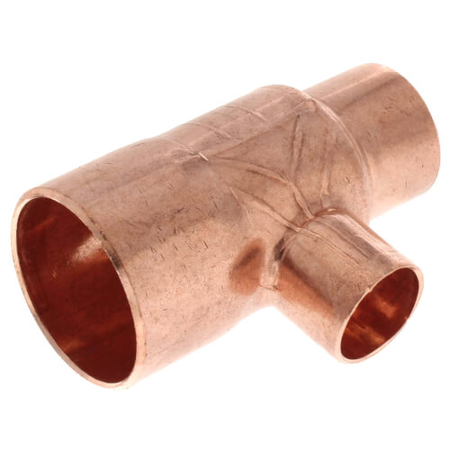1-1/2" x 1" x 3/4" CxCxC Reducing Tee
