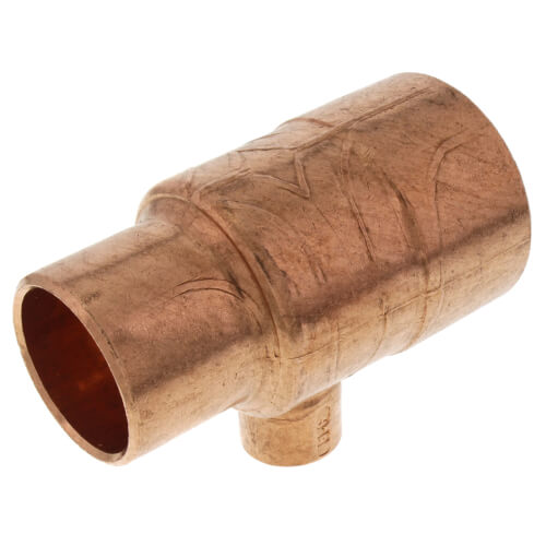 1-1/2" x 1" x 1/2" CxCxC Reducing Tee