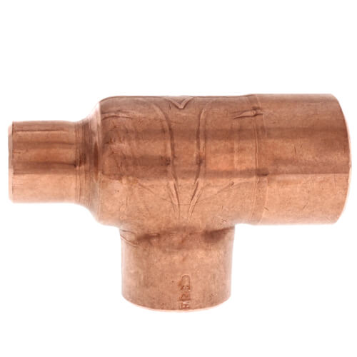1-1/2" x 3/4" x 1-1/4" CxCxC Reducing Tee