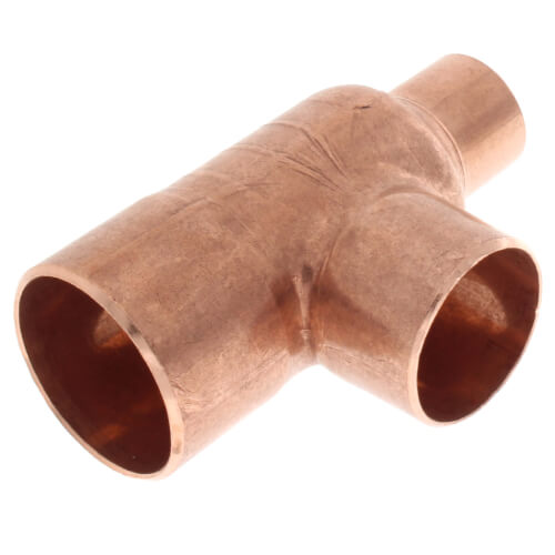 1-1/2" x 3/4" x 1-1/4" CxCxC Reducing Tee