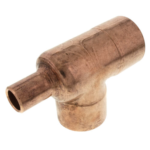 1-1/2" x 1/2" x 1-1/2" CxCxC Reducing Tee